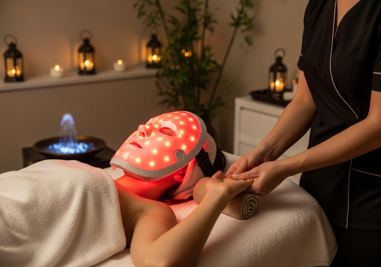 Luminothérapie et Massage